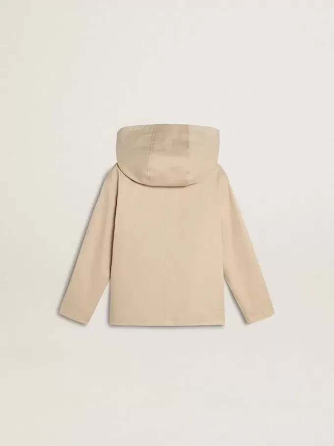 Trench da bambino con gilet interno removibile Trench da bambino con gilet interno removibile