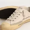 V-Star LTD da donna con stella in pelle scamosciata nera e scritta ricamata