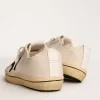 V-Star LTD da donna con stella in pelle scamosciata nera e scritta ricamata