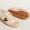 V-Star LTD in nappa con stella in pelle di cavallino e linguetta argentata sul tallone