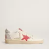 Valentine’s Day Women’s Ball Star con stella in pelle rossa e scritta Swarovski rossa