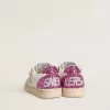 Young Ball Star con stella glitterata argento e linguetta sul tallone glitterata rosa
